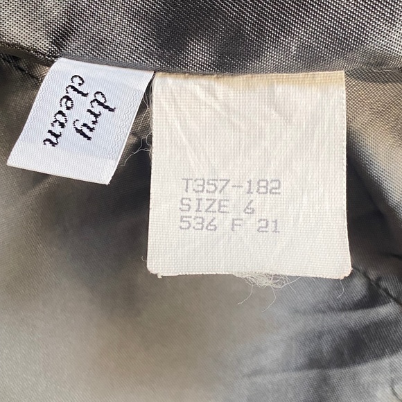 Pendleton Vintage Grey Pure Virgin Wool Blazer Size 6 - Picture 6 of 8